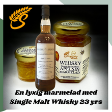 Ladda upp bild till gallerivisning, Whisky Apelsinmarmelad - En sällsynt delikatess med 23 år gammal single malt
