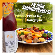 Ladda upp bild till gallerivisning, Rödbetsketchup med pepparot - Upptäck den djärva och naturliga elegansen