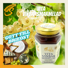 Load image into Gallery viewer, Vita Vinbärsmarmelad – en smakupplevelse utöver det vanliga