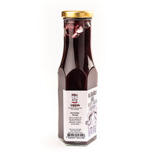 Load image into Gallery viewer, Blueberry sauce - an excitingly tasty chili sauce on blueberries - Odin's Black Droplets