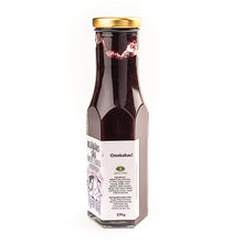 Load image into Gallery viewer, Blueberry sauce - an excitingly tasty chili sauce on blueberries - Odin's Black Droplets