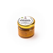 Load image into Gallery viewer, Cloudberry sauce - an adventurous, hot and exciting chilli sauce - Valhall's Hot Gold