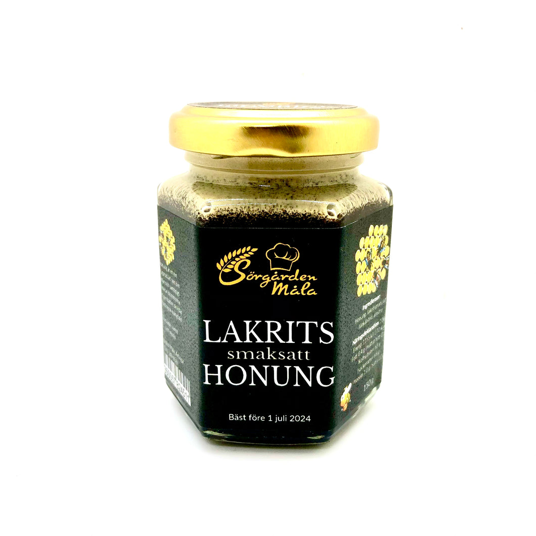 Lakrits-smaksatt honung - oemotståndligt läcker