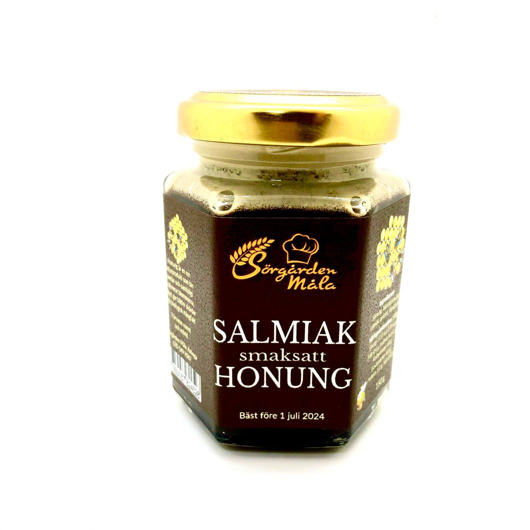 Salmiak-smaksatt honung - en lakritshonung med sälta!