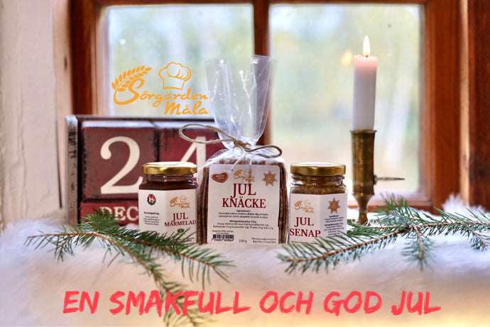 En god och smakfull jul önskar vi från Sörgården Måla