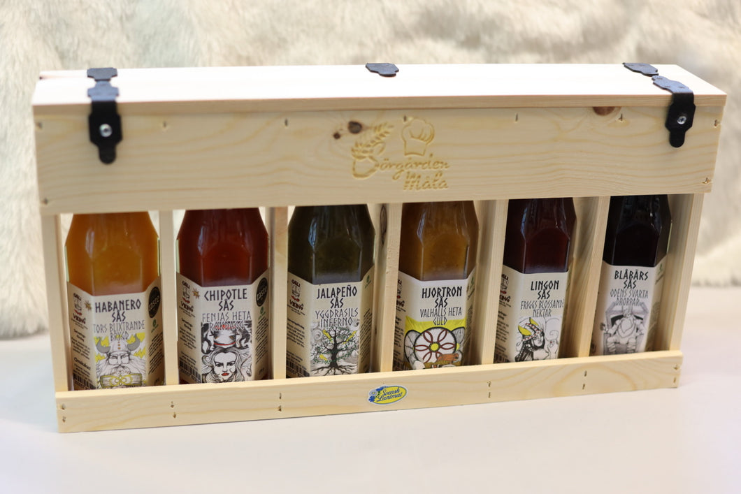 SauceBox SixPack - the ultimate gift for the sauce lover