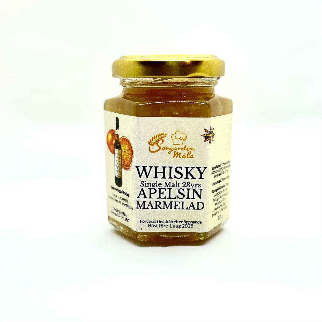 Whiskey Orange marmalade - A rare delicacy with 23 year old single malt 