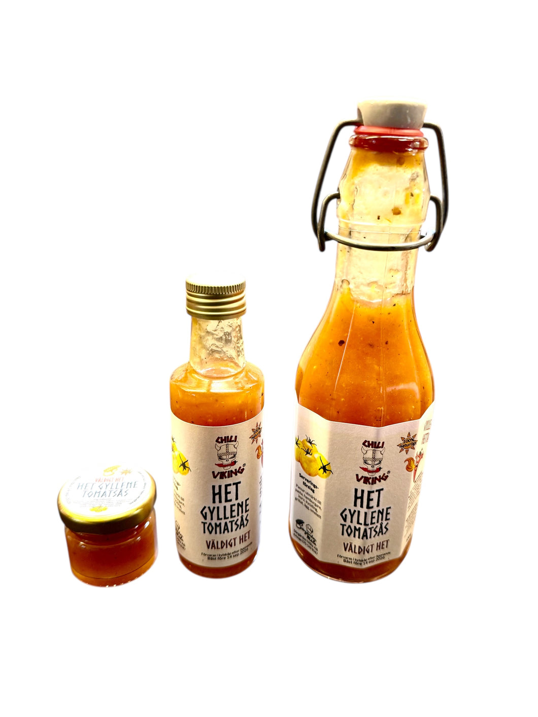 Het gyllene tomatsås - en explosion av hetta och smak