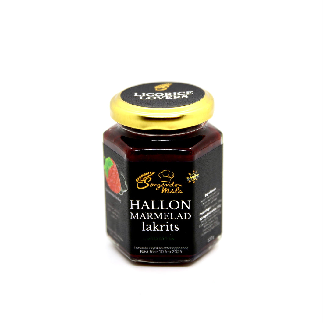 Raspberry Jam with licorice - a wonderful combo with two favorite flavors
