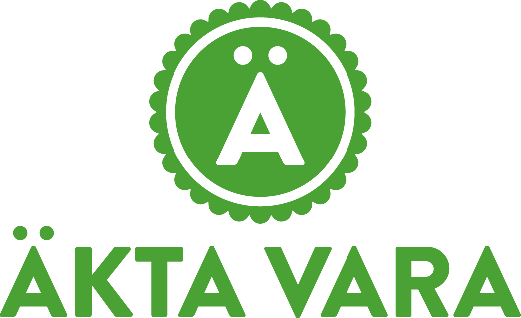 Logotyp för ÄKTA VARA Logotyp för ÄKTA VARA