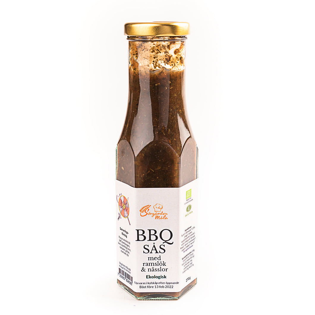 BBQ sauce with wild garlic and nettles - something completely unique and delicious