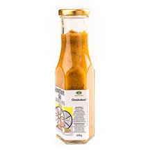 Load image into Gallery viewer, Cloudberry sauce - an adventurous, hot and exciting chilli sauce - Valhall&#39;s Hot Gold
