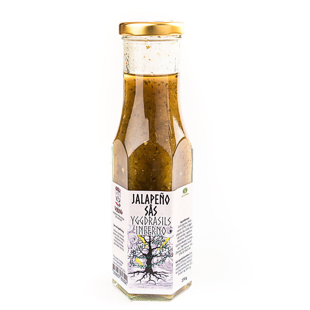 Jalapeño sauce - like a Nordic Salsa Verde - Yggdrasil's Inferno