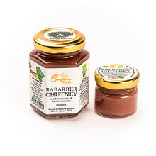 Load image into Gallery viewer, Rhubarb chutney with rosemary and cardamom - perfect for all stews
