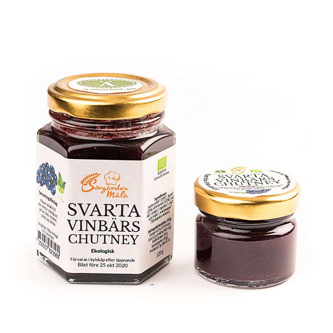 Svarta Vinbärschutney - Ett smakmirakel späckad med smaker