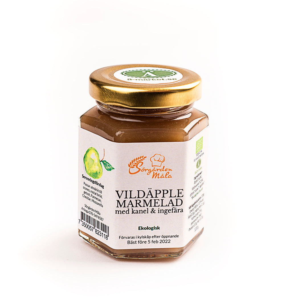 Wild Apple Jam with ginger & cinnamon - a warming symphony of flavours