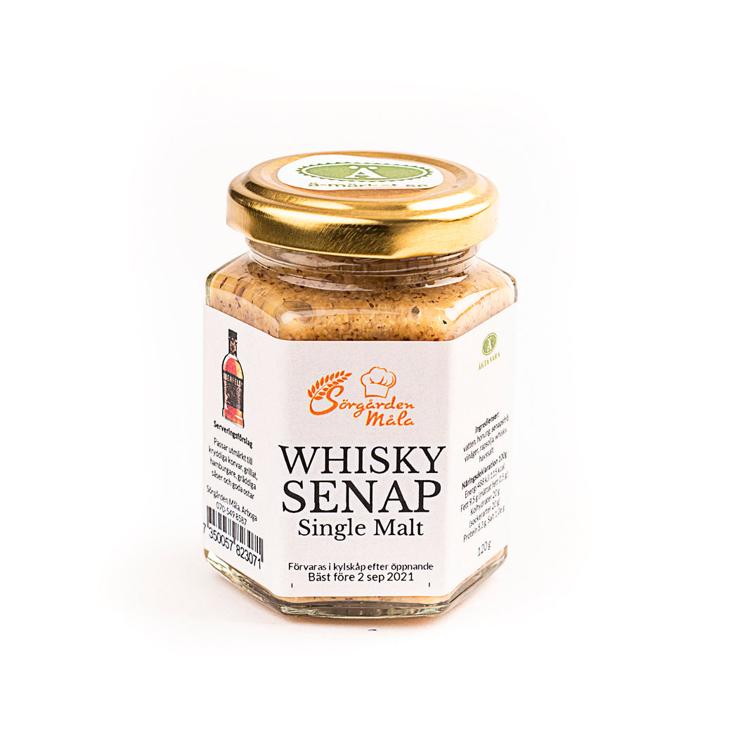 Whiskey Mustard, Single Malt - a tribute to Scotch whisky